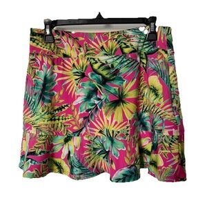Woman’s Tommy Bahama Tropical Print Tennis or Golf Skort  in Size L